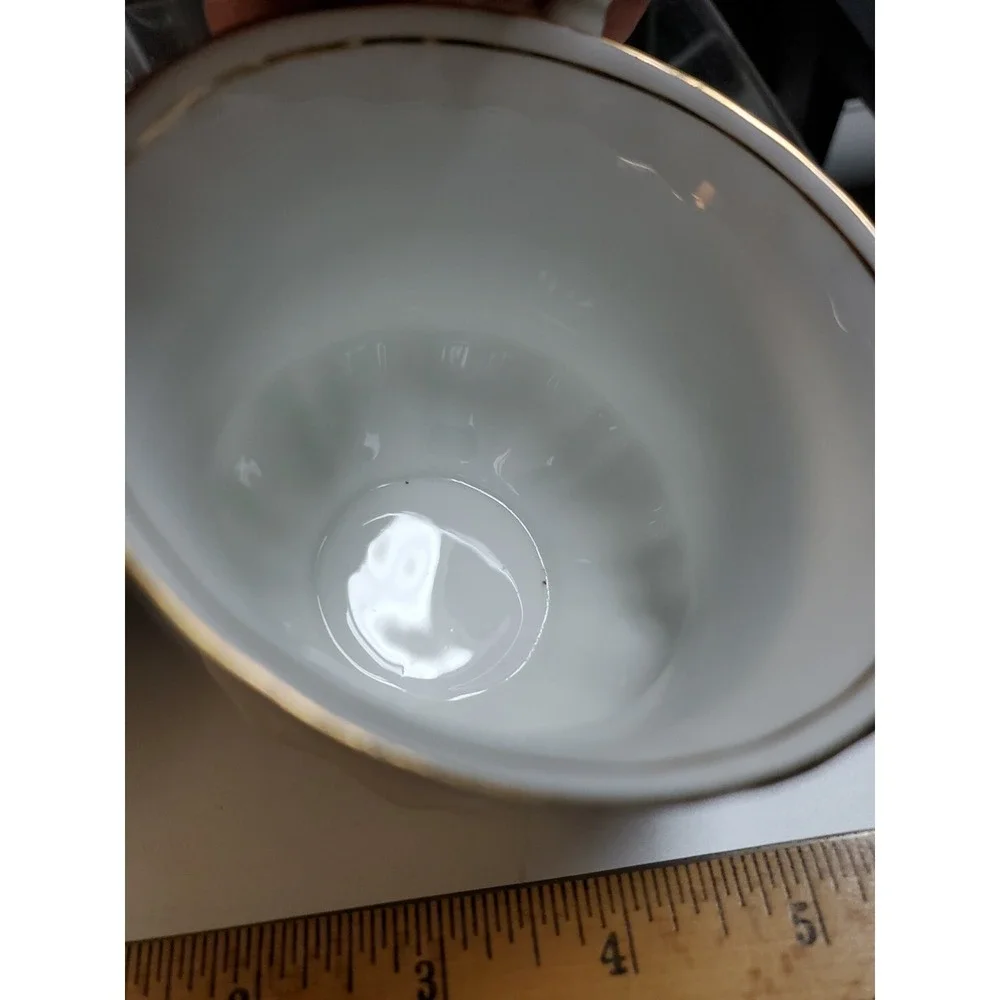 Vintage Royal Dover Bluejay Fine Bone China Teacup‎ Replacement Pair
